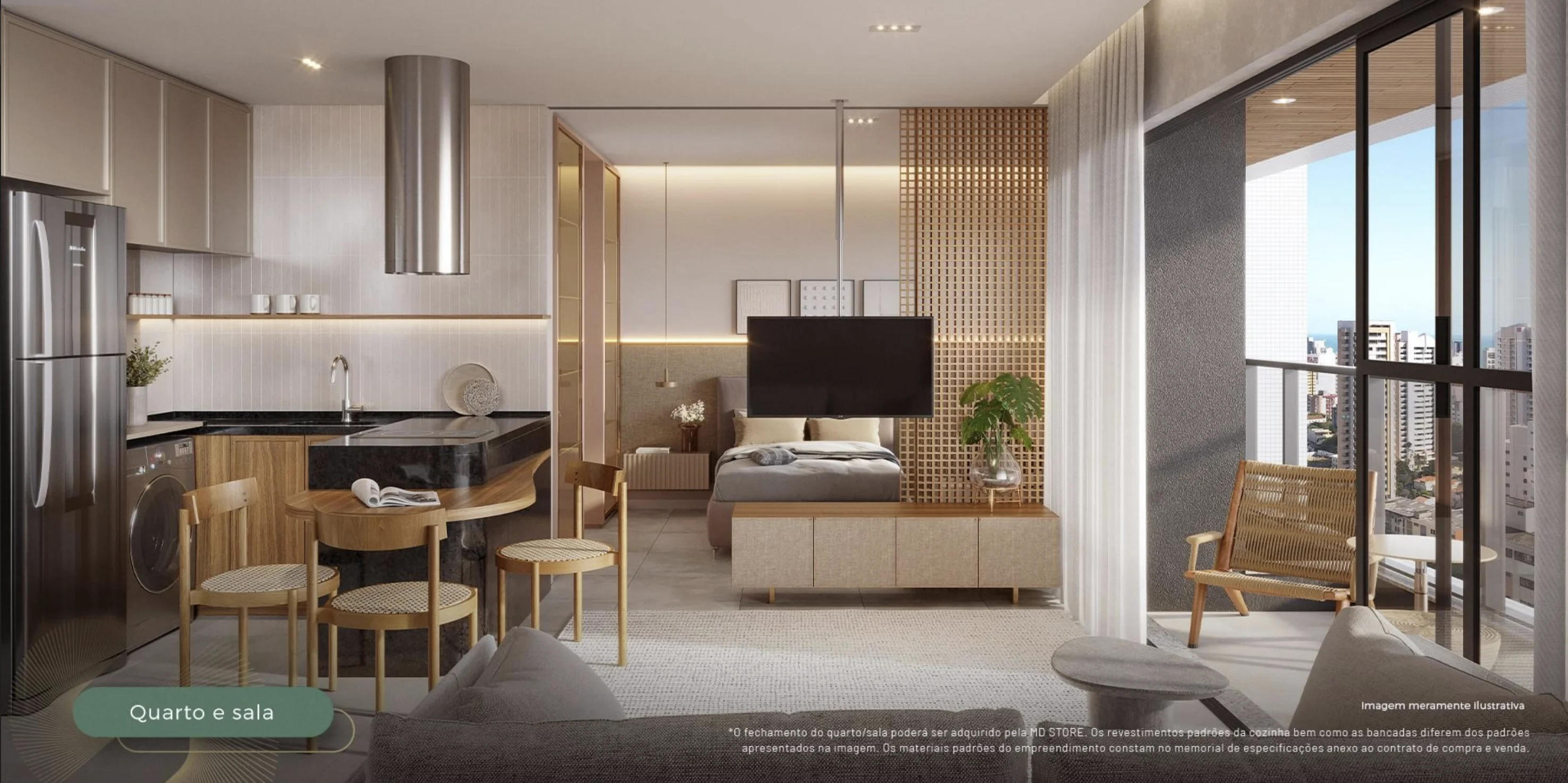 Planta Quarto e Sala
